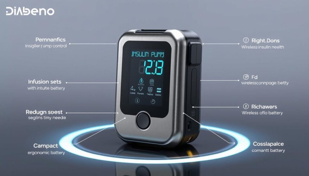 insulin pump functions and features